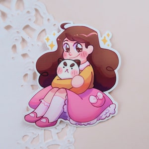 Bee and Puppycat Vinyl Sticker