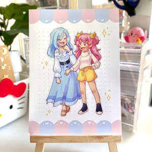 8x11 ART POSTER | Shizuku & Airi | Project Sekai Colorful Stage!, More More Jump!