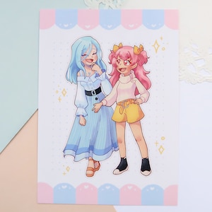 5x7 MINI PRINT | Shizuku & Airi | Project Sekai Colorful Stage!, More More Jump!