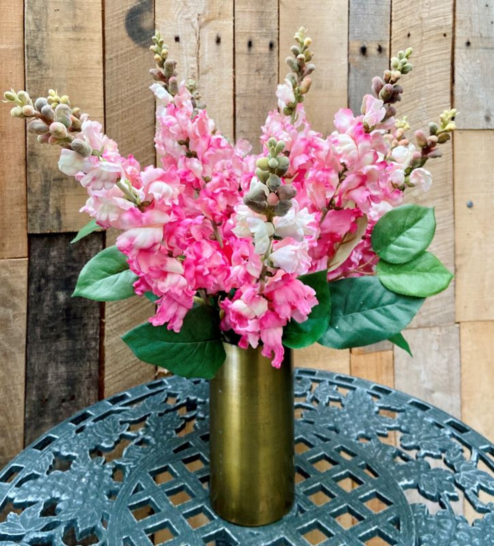 Silk Snapdragon Arrangement Etsy