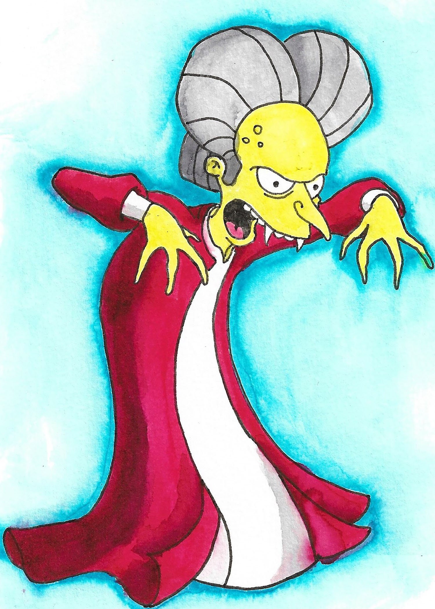 vampire mr burns pop vinyl