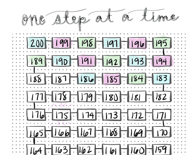 Bullet Journal Tracker weight Loss - Etsy