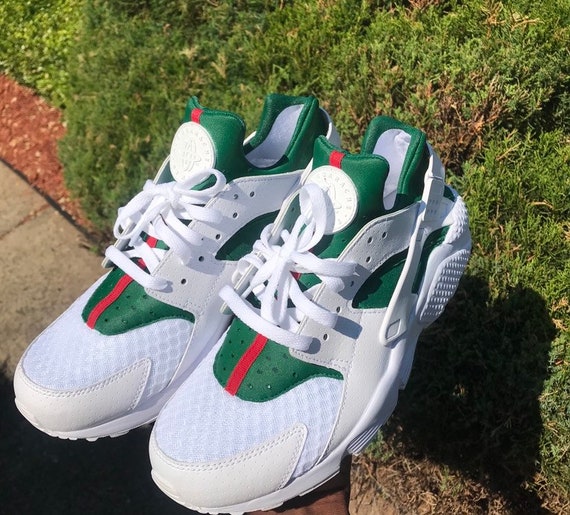 white gucci huaraches