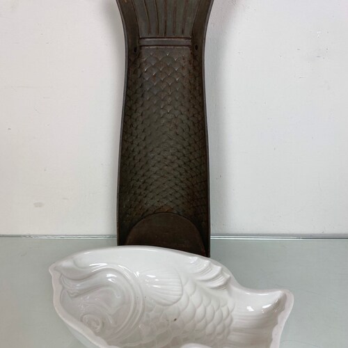 Ancient Terrine-Forms for Fish shops
