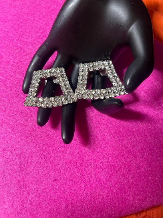 Rhinestone Shoe Clips