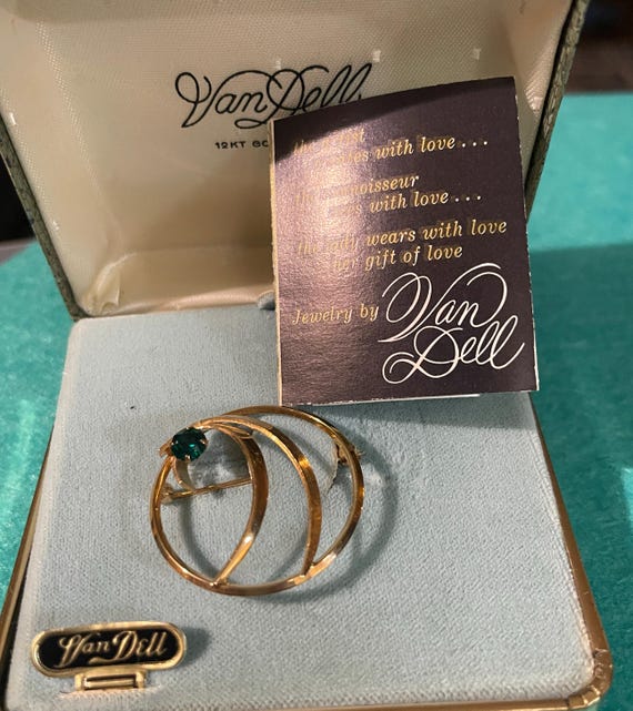Van Dell Elegant Brooch - image 1
