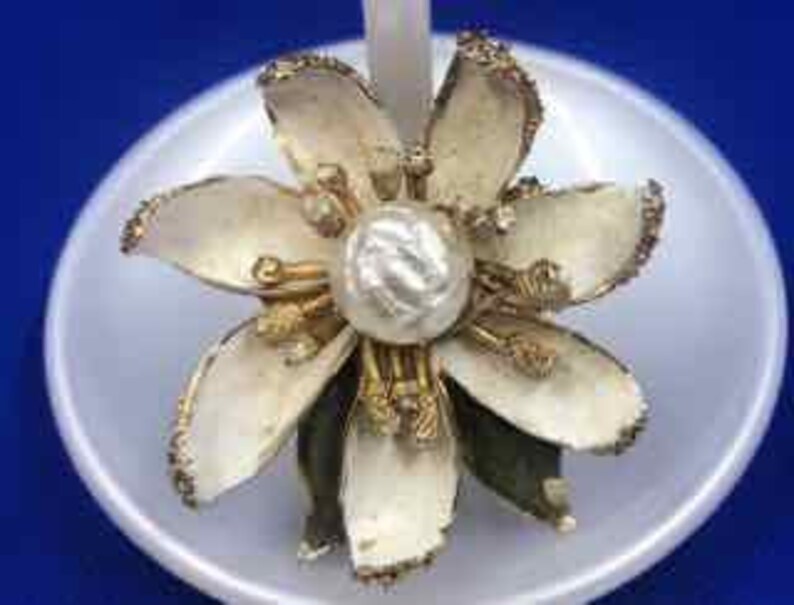 Coro Enamel Brooch