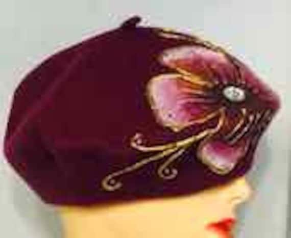 GORGEOUS VINTAGE Designer Hat \