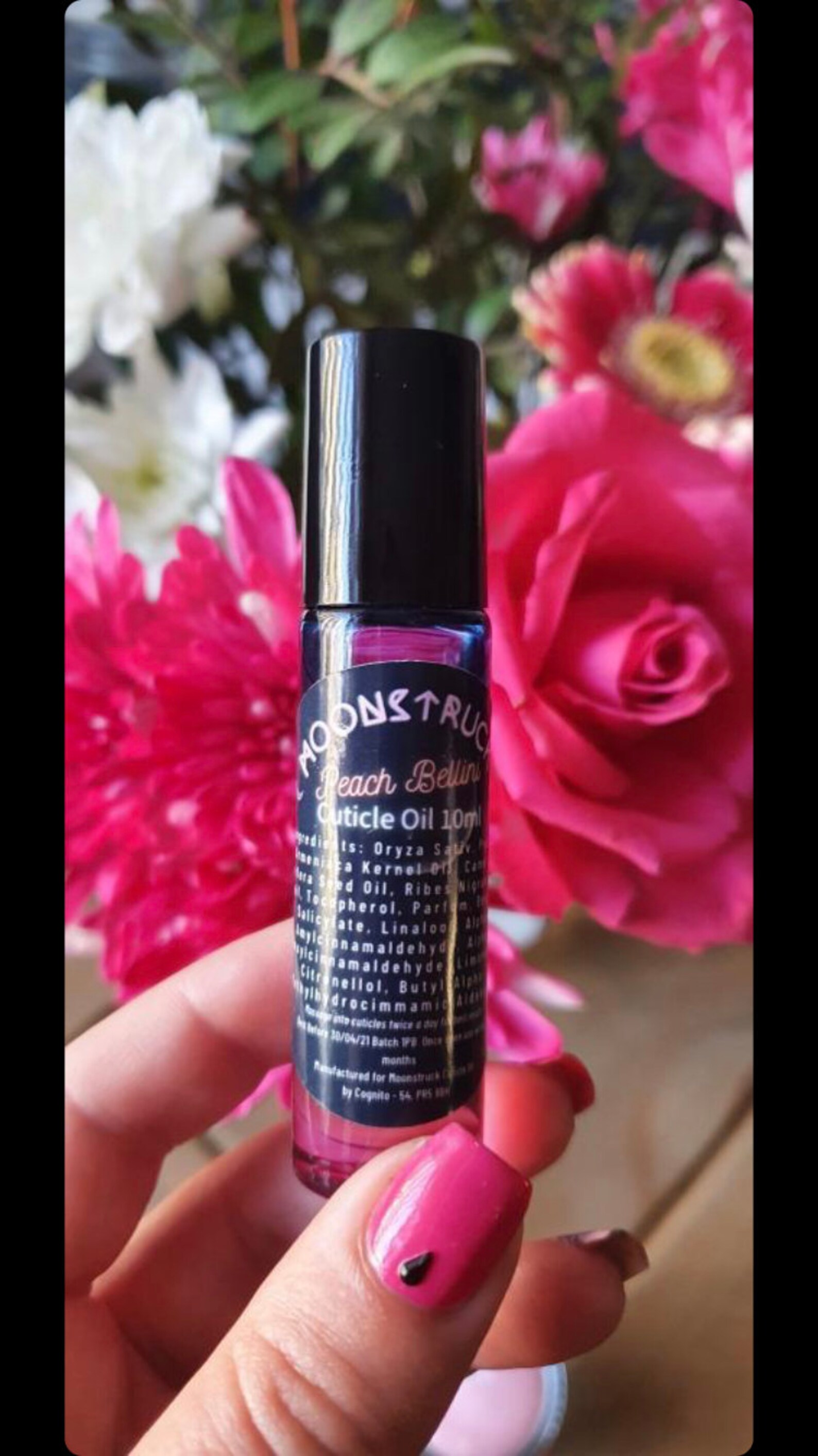 10ml Cuticle Oil roller & dropper bottle Spring and Summer Etsy