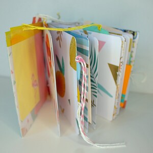 Summer album with rings