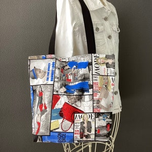 Bag shopper shoulder bag shoulder bag shopping bag fabric bag