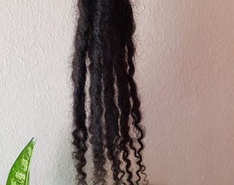20 Afro Kinky Curly Human Hair Braiding Bulk Etsy