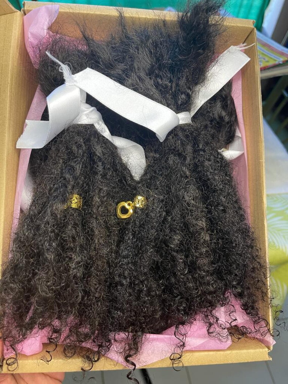 Loc Extensions With Curly Ends Lisa Loc Extension Etsy UK