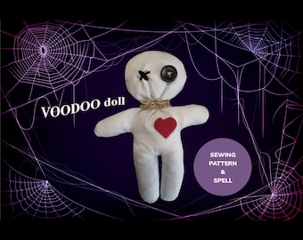 DIY Voodoo Doll Sewing Pattern | White Magic Intention Tool