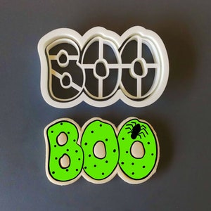 Boo - Halloween - Cookie Cutter - Fondant Cutter