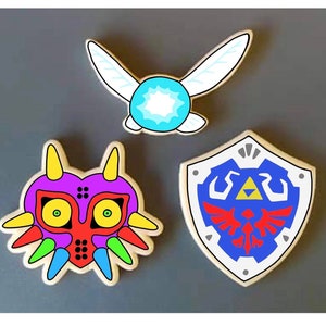 Legend of Zelda - Cookie Cutters - Fondant Cutter - Shield - Majora&#39;s Mask - Navi