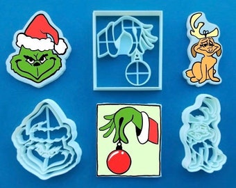 The Green One - Christmas - Cookie Cutters - Fondant Cutter