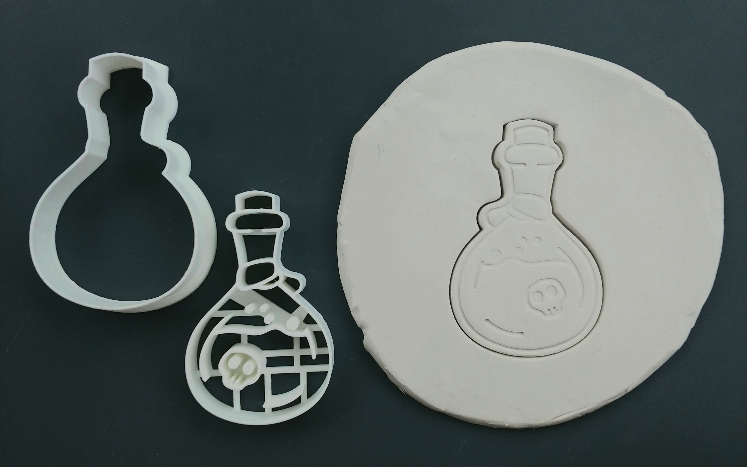 Potion Bottle - Cookie Cutter - Fondant Cutter - Stamps - Etsy