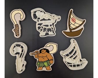 Moui - Cookie Cutter - Fondant Cutter - Stamp