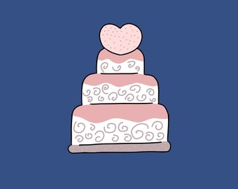 Wedding - Cake - Cookie Cutter