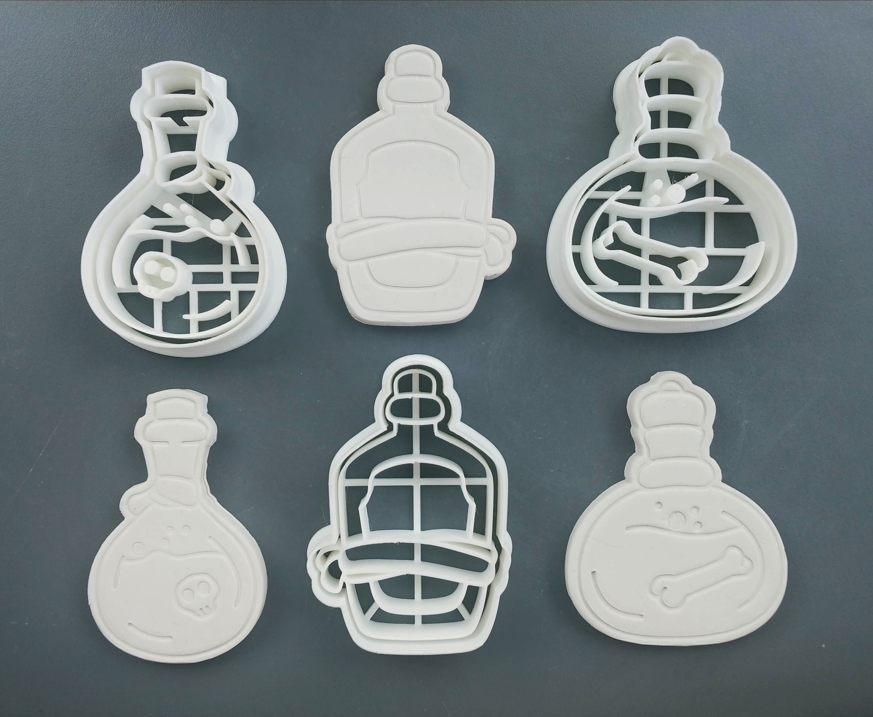 Potion Bottle - Cookie Cutter - Fondant Cutter - Stamps - Etsy