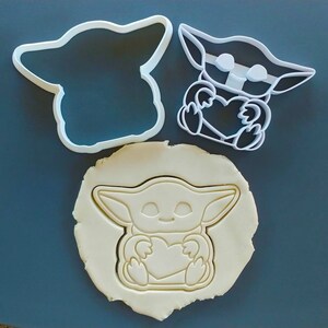 Baby Yoda Cookie Cutter Valentines image 3