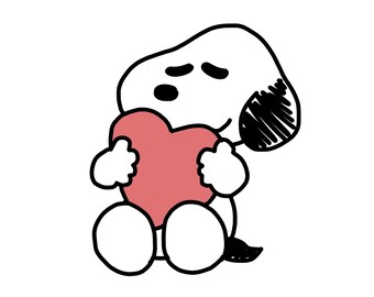 Snoopy - Valentines - Cookie Cutter