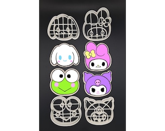 Kitty Show Characters -  Cookie Cutters - Fondant Cutters