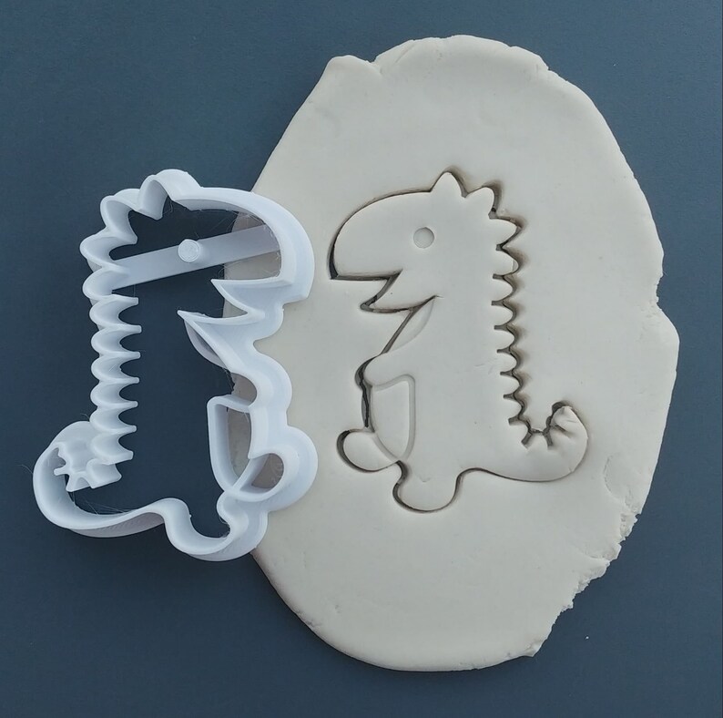 Dinosaurs Cookie Cutters Clay Cutter Etsy