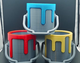 3D Printed Paint Bucket - Pencil Holder - Organizer - Drippy Bucket