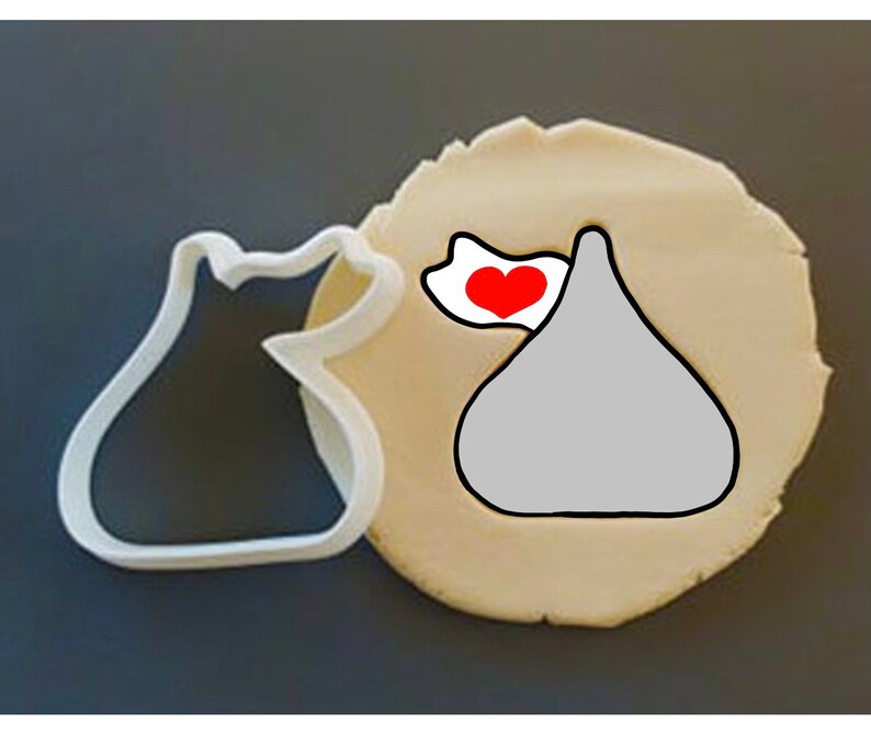Hershey Kiss Cookie Cutter Valentines Day Etsy