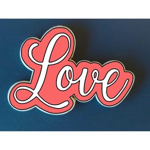 Love - Cookie Cutter - Stamp