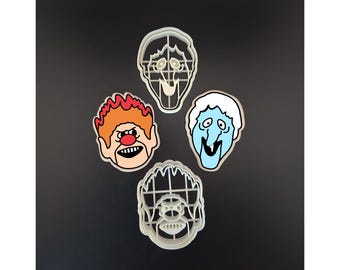 Hot And Cold Brothers - Christmas - Cookie Cutters - Fondant Cutter