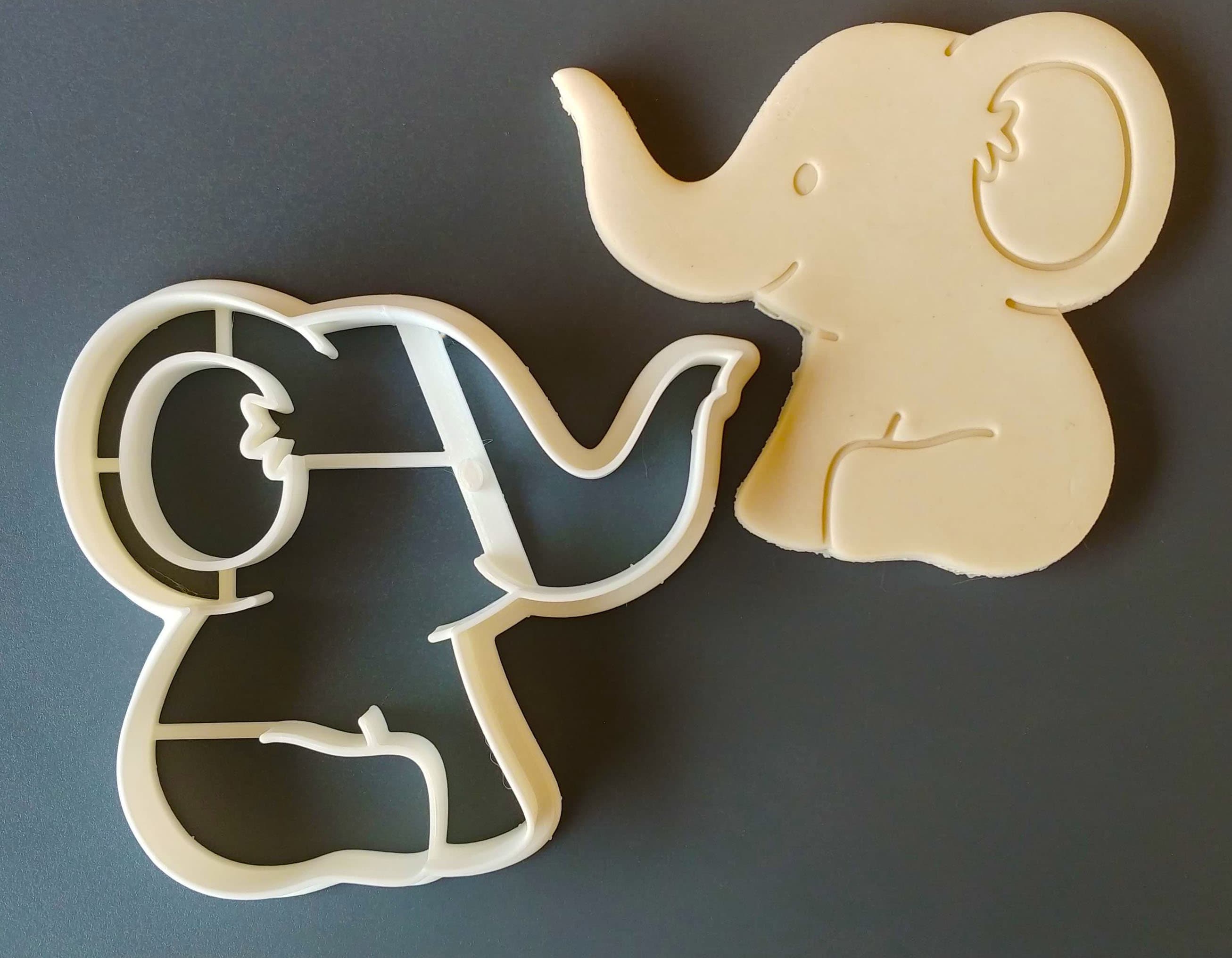 Baby Elephant Cookie Cutter Baby Shower Etsy