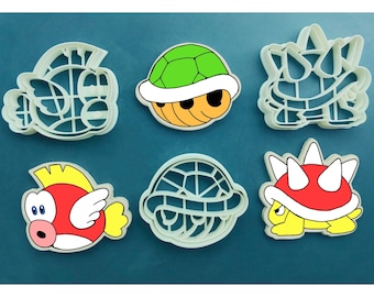 Gamer Characters - Cookie Cutters - Fondant Cutters