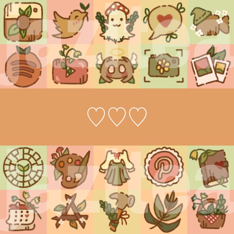 Cottagecore / Fall Aesthetic iPhone iOS 14 App Icons Etsy Cottagecore / Fall Aesthetic iPhone iOS 14 App Icons Etsy