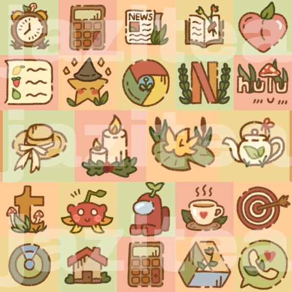 pic Cottagecore Aesthetic Iphone Wallpaper Cottagecore App Icons original cottagecore fall aesthetic iphone ios 14 app icons