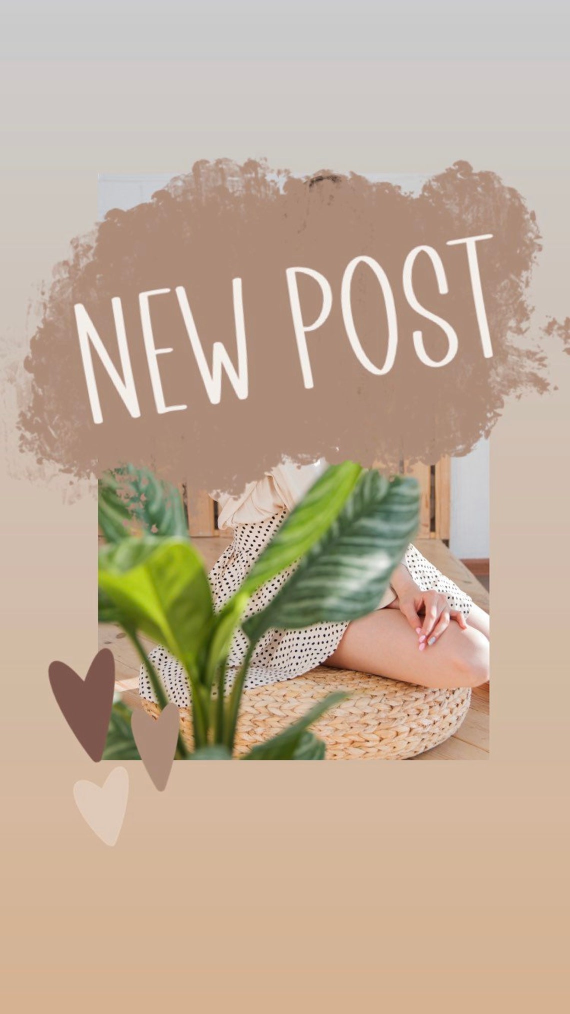 80+ Instagram Story Sticker Beige | Daily | Basics | Boho | Digital ...