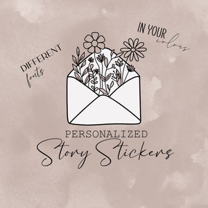 Personalisierte Story Sticker – Jezz it! GmbH