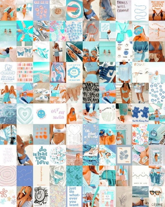 Preppy Room Decor Collage Kit, 50 PCS, 4x6 Inch, Preppy Stuff Decor for  Wall, Preppy Wall Collage, Preppy Pictures for Wall, Aesthetic Room Decor