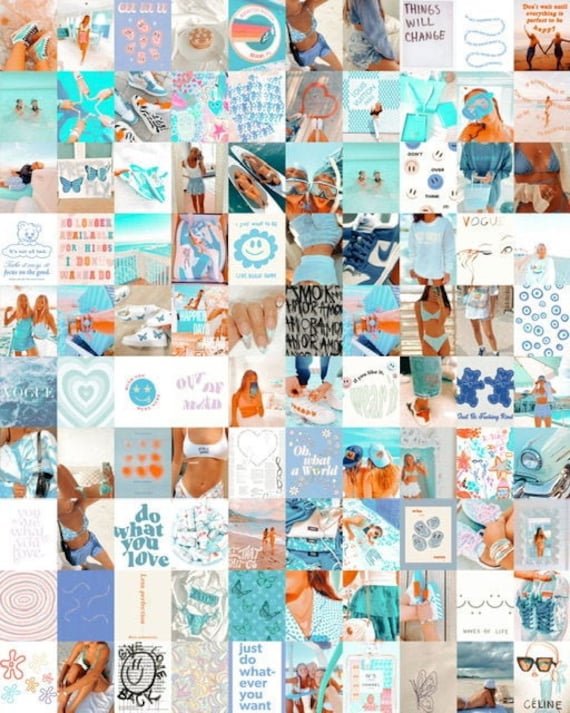 Preppy Room Decor Collage Kit, 50 PCS, 4x6 Inch, Preppy Stuff Decor for  Wall, Preppy Wall Collage, Preppy Pictures for Wall, Aesthetic Room Decor