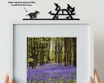 Picnic Patrol - Your Pet chasing off Pesky Pigeons (Choose from 24 Breeds)