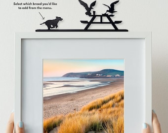 Picnic Patrol - Your Pet chasing off Pesky Seagulls (Choose from 24 Breeds)
