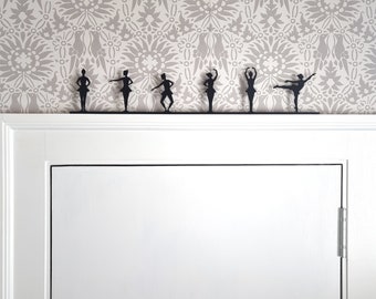 Ballet Door Topper - made from High Quality Recycled Plastic. Artwork designed for little ledges around the home.