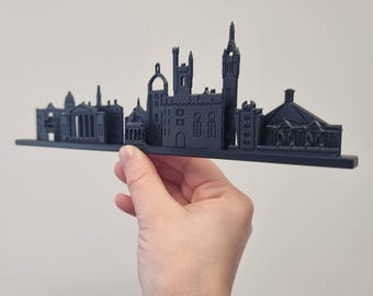 Aberdeen Skyline - Engraved Recycled Plastic Ornament