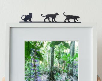 New Cat Species - Tilcayo Tiger Cat (Trio) ornament engraved from high-quality recycled plastic