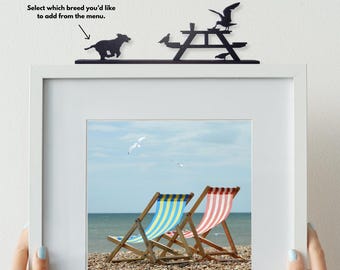 Picnic Patrol - Your Pet chasing off Seagull + Pigeons (Choose from 24 Breeds)