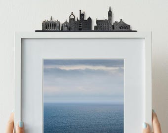 Aberdeen Skyline made from Recycled Plastic to sit on little ledges like Picture frames