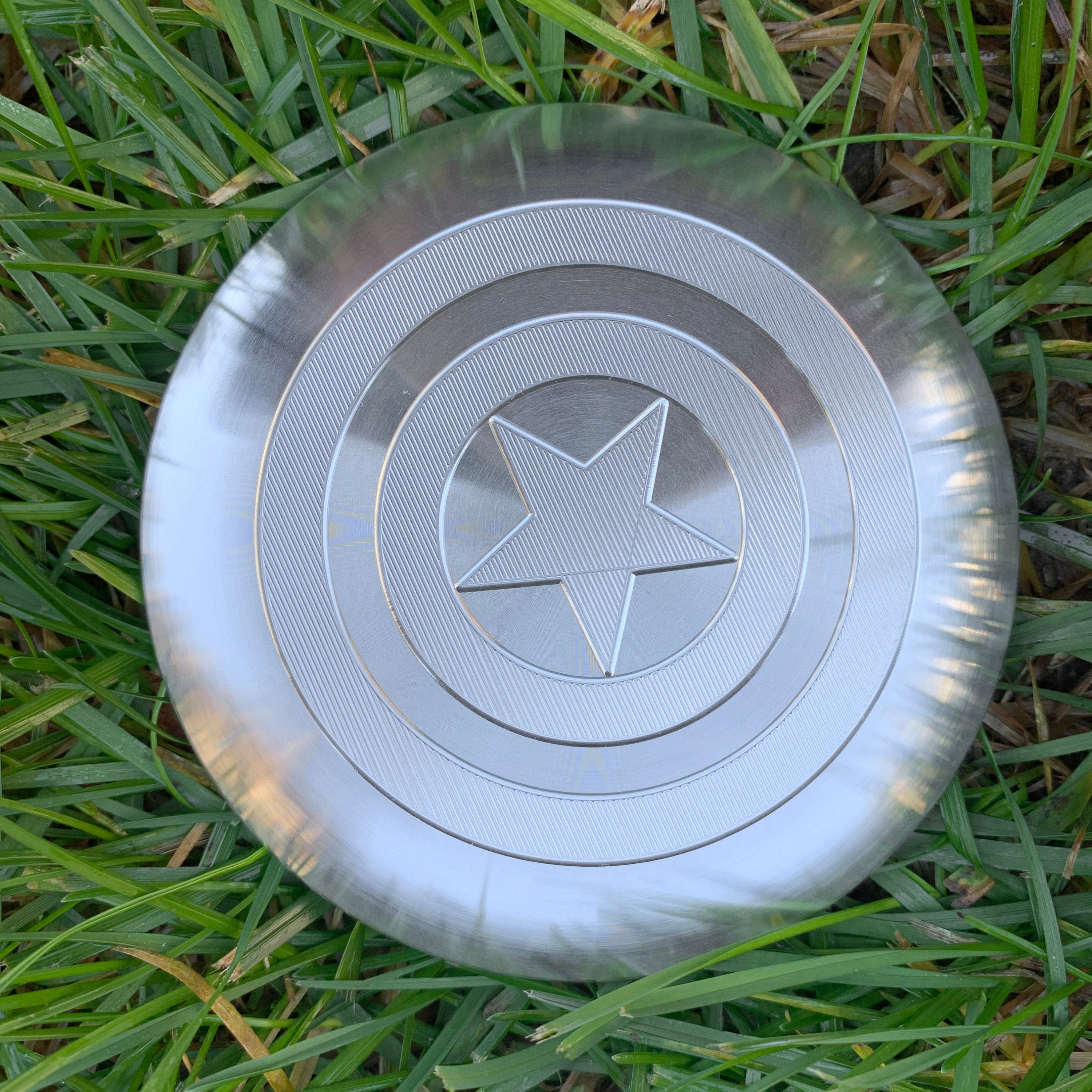 Captain America Shield Disc Golf