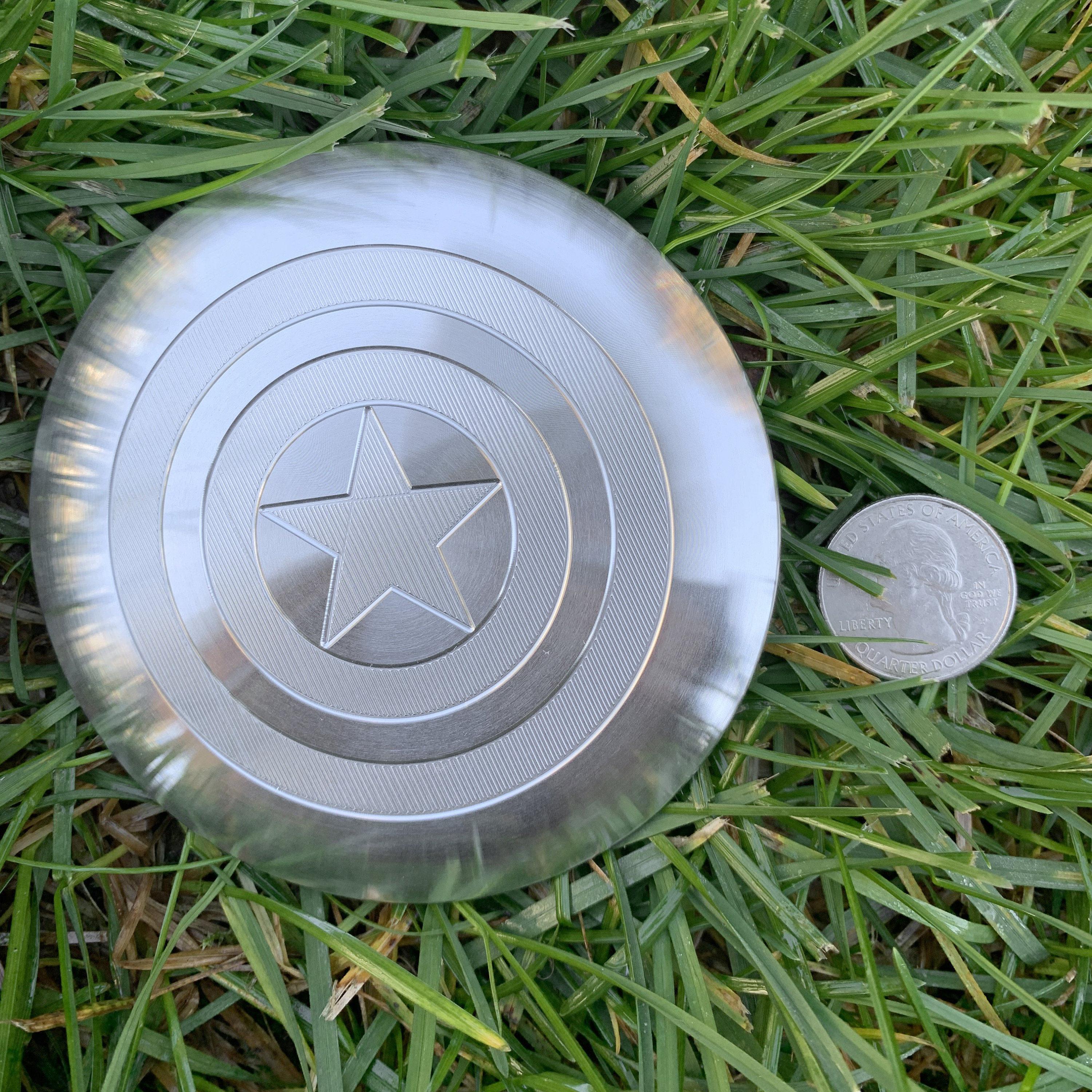 Captain America Shield Disc Golf